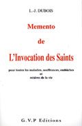 MEMENTO DE L'INVOCATION DES SAINTS